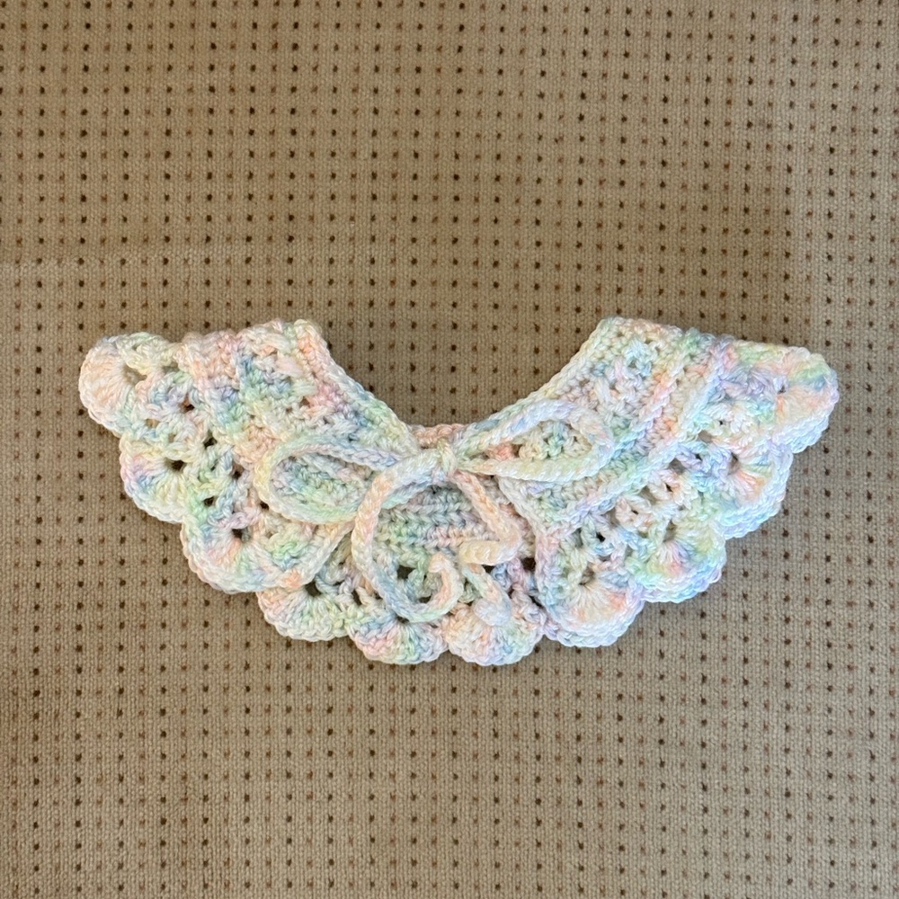 Handmade Crochet Baby Collar